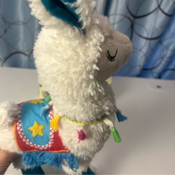 Pier One Spitz the Llama 15" colorful embellished plush retired HTF collectible - Picture 5 of 9
